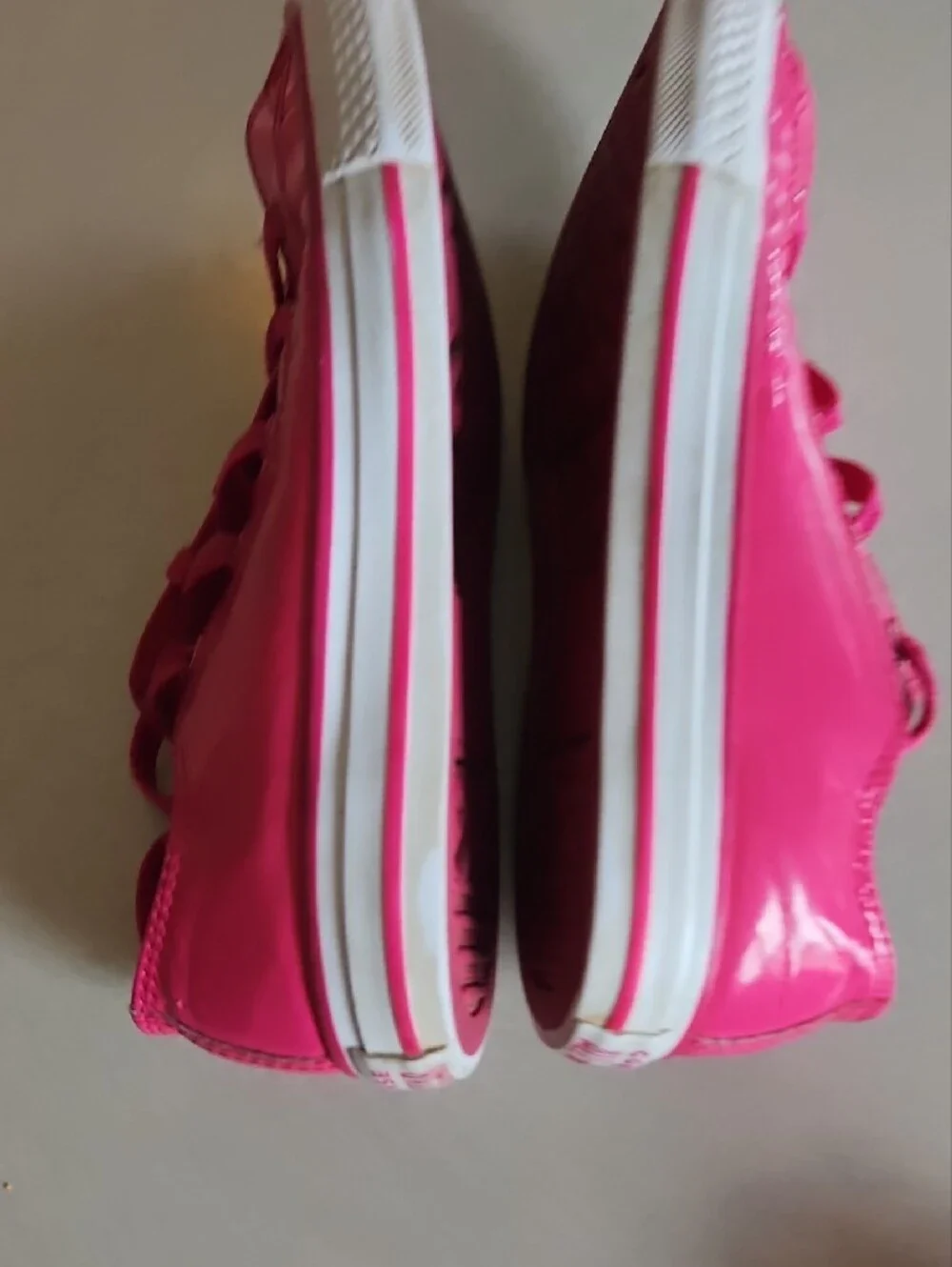 Converse Kids Pink Low-Top Lace-Up Sneakers